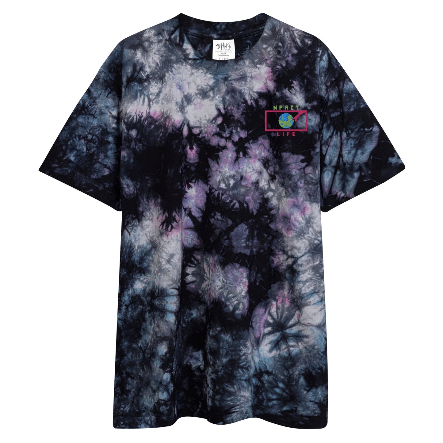 NPACT-Life Trippy'd Out Oversized tie-dye t-shirt