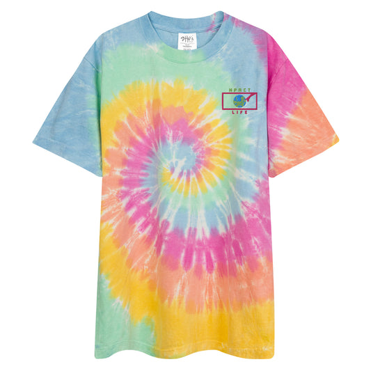 NPACT-Life Trippy'd Out Oversized tie-dye t-shirt
